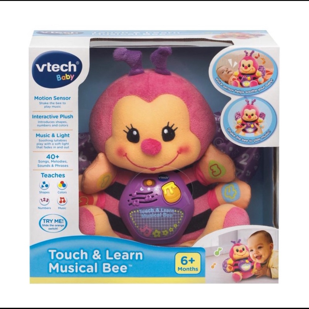 Touch and Learn Musical Bee Vtech NEW IN SEALED BOX
